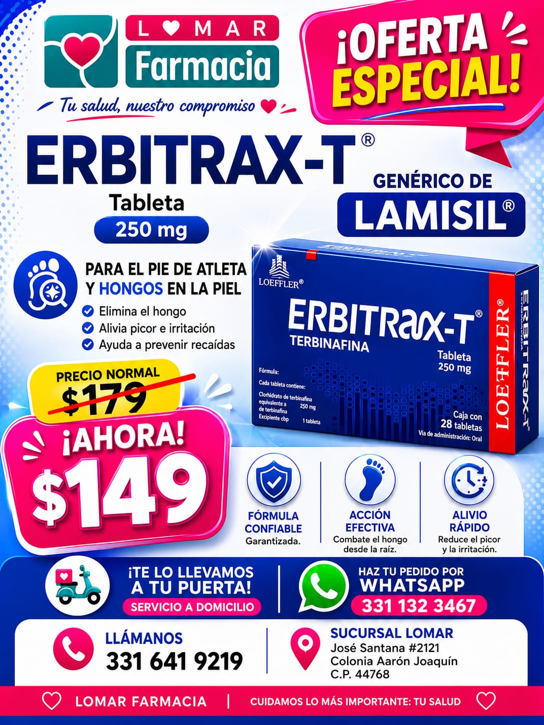 Oferta Terbinafina