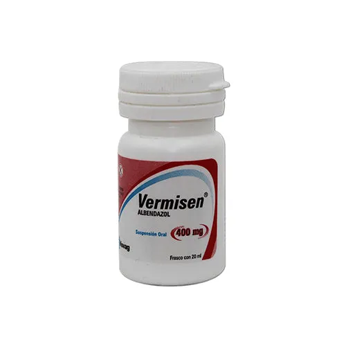 ALBENDAZOL 400MG SUSP 20 ML VERMISEN