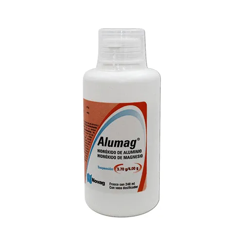 ALUMINIO MAGNESIO 3.7/4G/100ML SUSP 240ML ALUMAG