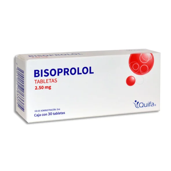 BISOPROLOL 2.5MG C/30 TABS PERRIGO