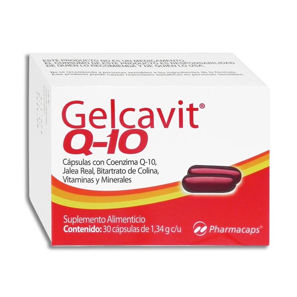 GELCAVIT  Q-10 30 CAPSULAS