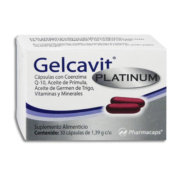 GELCAVIT  PLATINIUM 30 CAPSULAS