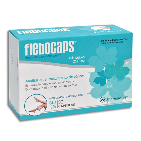 FLEBOCAPS CAP. CAJA C/30