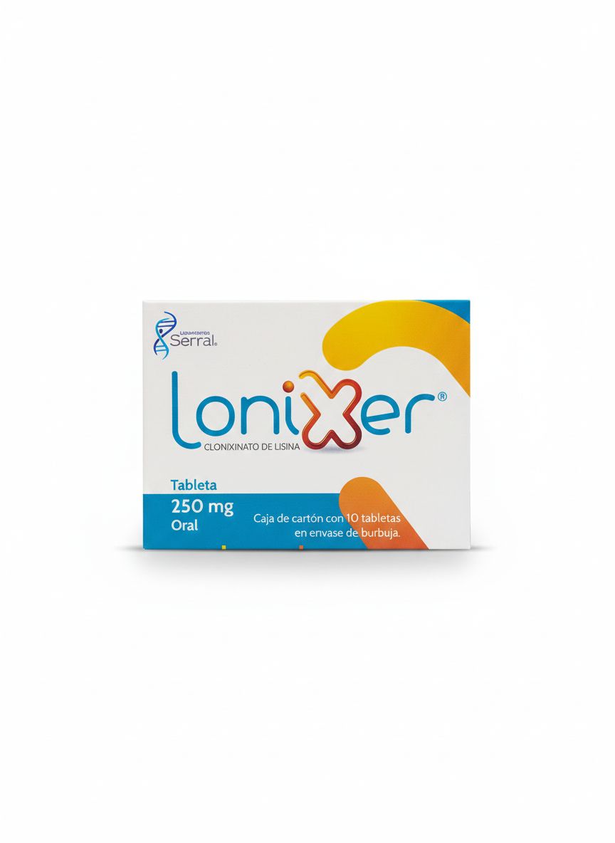 CLONIXINATO DE LISINA 250 C/10 TABS  SERRAL
