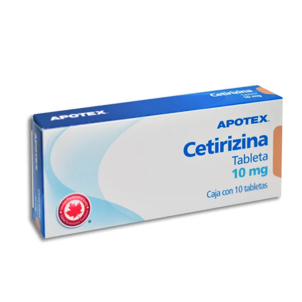 CETIRIZINA 10MG TAB C/10  APOTEX