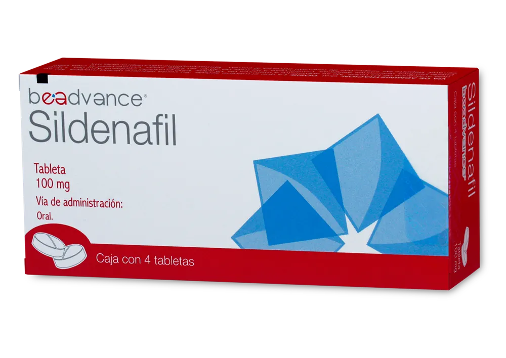 SILDENAFIL 100MG C/4 TABS BEADVANCE
