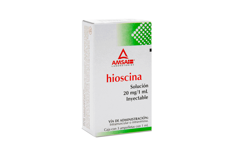 BUTILHIOSCINA 20MG/1ML C/3 INY AMSA