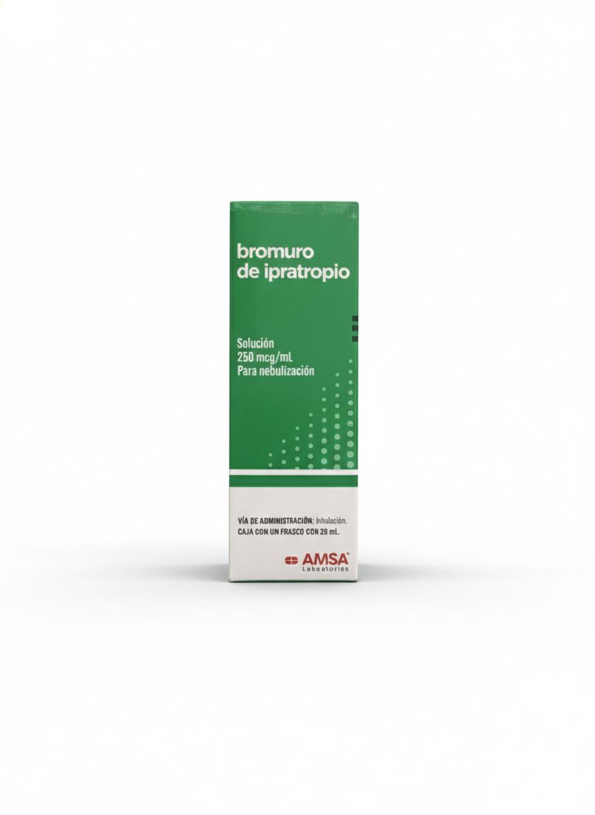 BROMURO DE IPRATROPIO 250MCG NEBULIZAR AMSA