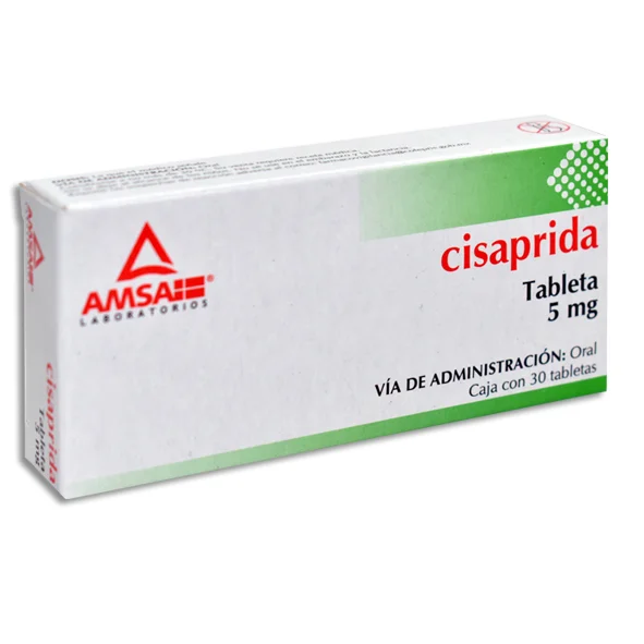 CISAPRIDA 5MG TABS C/30  AMSA