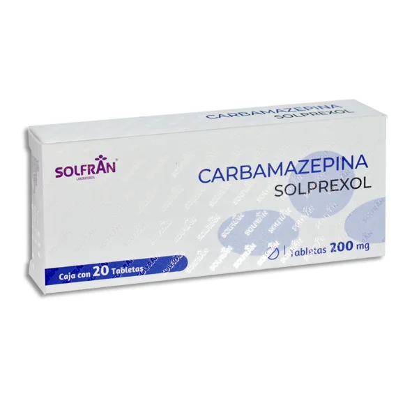 CARBAMAZEPINA 200MG C/20 TABS SOLPREXOL