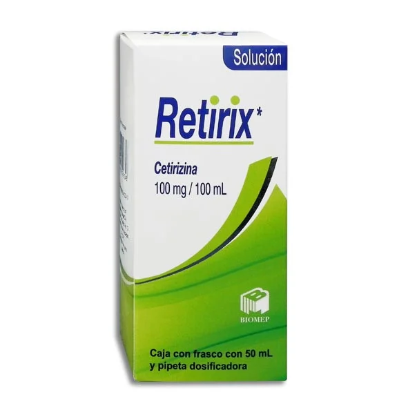 CETIRIZINA 1MG SUSP 50ML RETIRIX