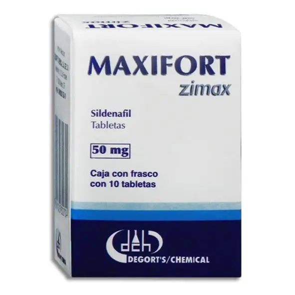 SILDENAFIL 50MG C/10 TABS MAXIFORT
