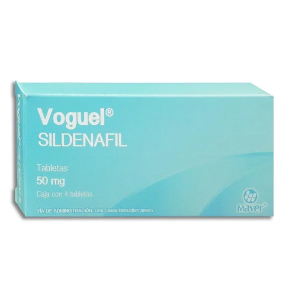 SILDENAFIL 50MG C/4 TABS VOGUEL
