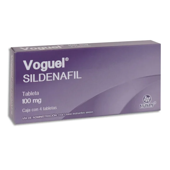 SILDENAFIL 100MG C/4 TABS VOGUEL