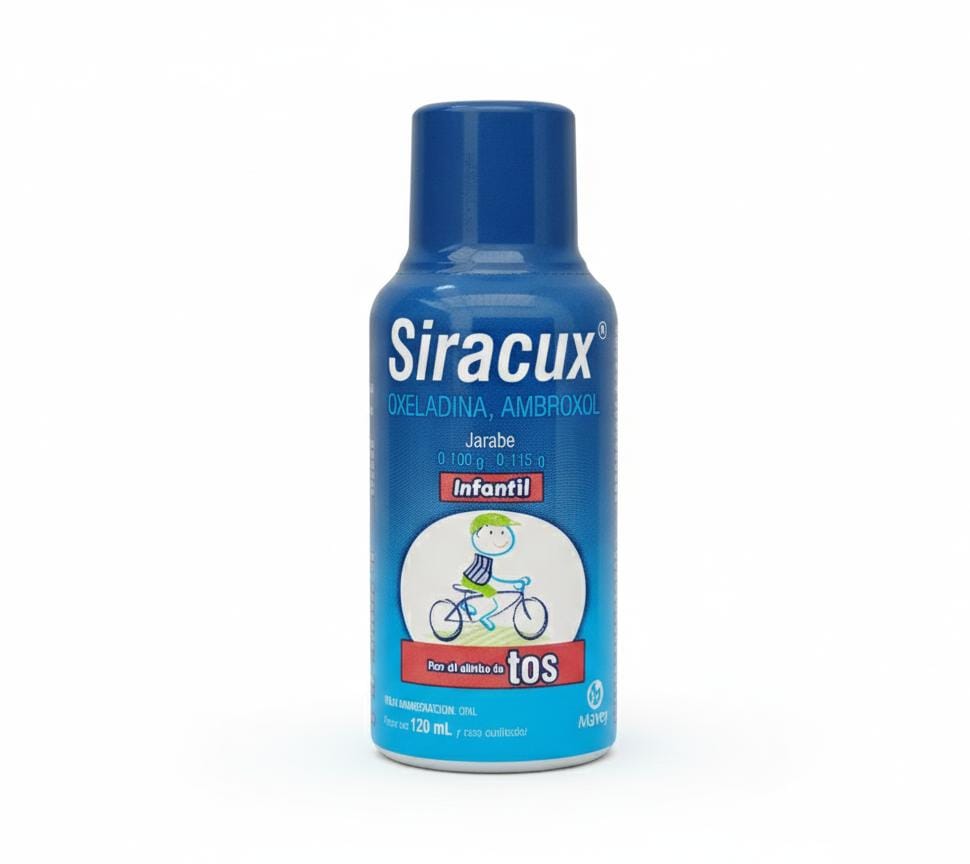 AMBROXOL OXELADINA 115/100MG/100ML SUSP 120ML SIRACUX INF