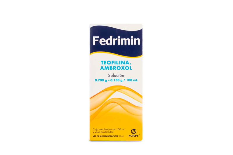 AMBROXOL TEOFILINA 700MG/150MG SUSP 150ML FEDRIMIN