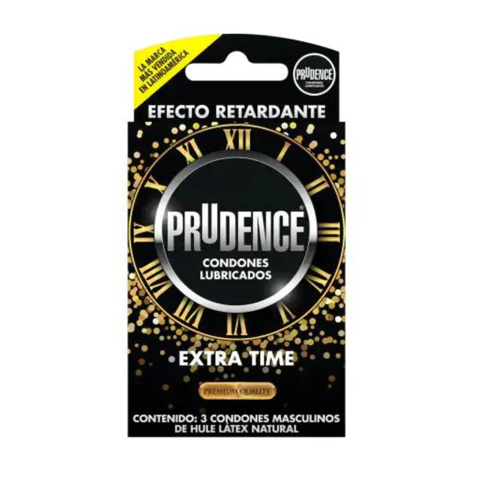 CONDONES PRUDENCE RETARDANTE 3 PIEZAS