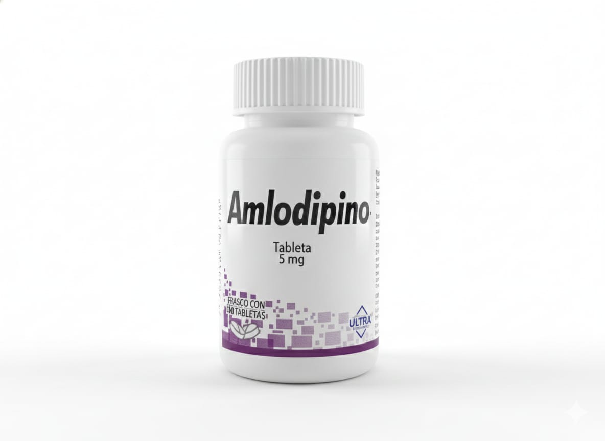 AMLODIPINO 5MG C/100 TABS ULTRA