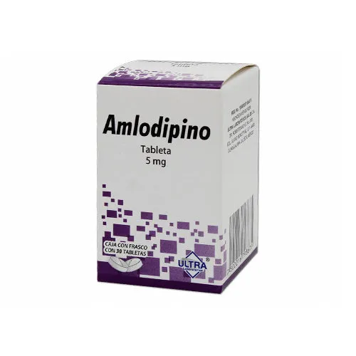 AMLODIPINO 5MG C/30 TABS ULTRA
