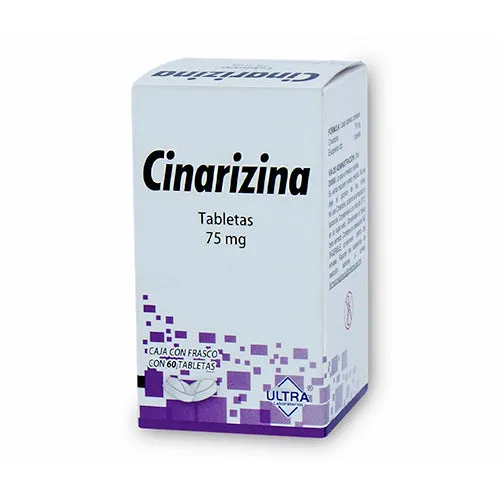 CINARIZINA 75MG C/60 TABS ULTRA