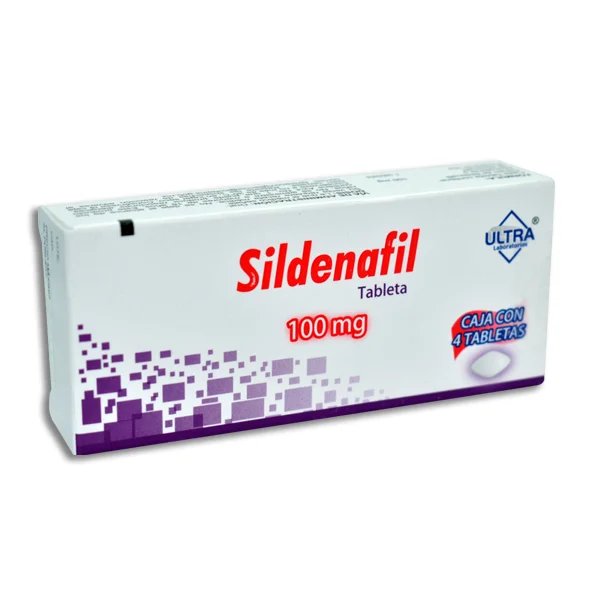 SILDENAFIL 100MG C/4 TABS ULTRA