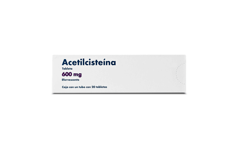 ACETILCISTEÍNA 600MG C/20 TABS EFERVESCENTES SANDOZ