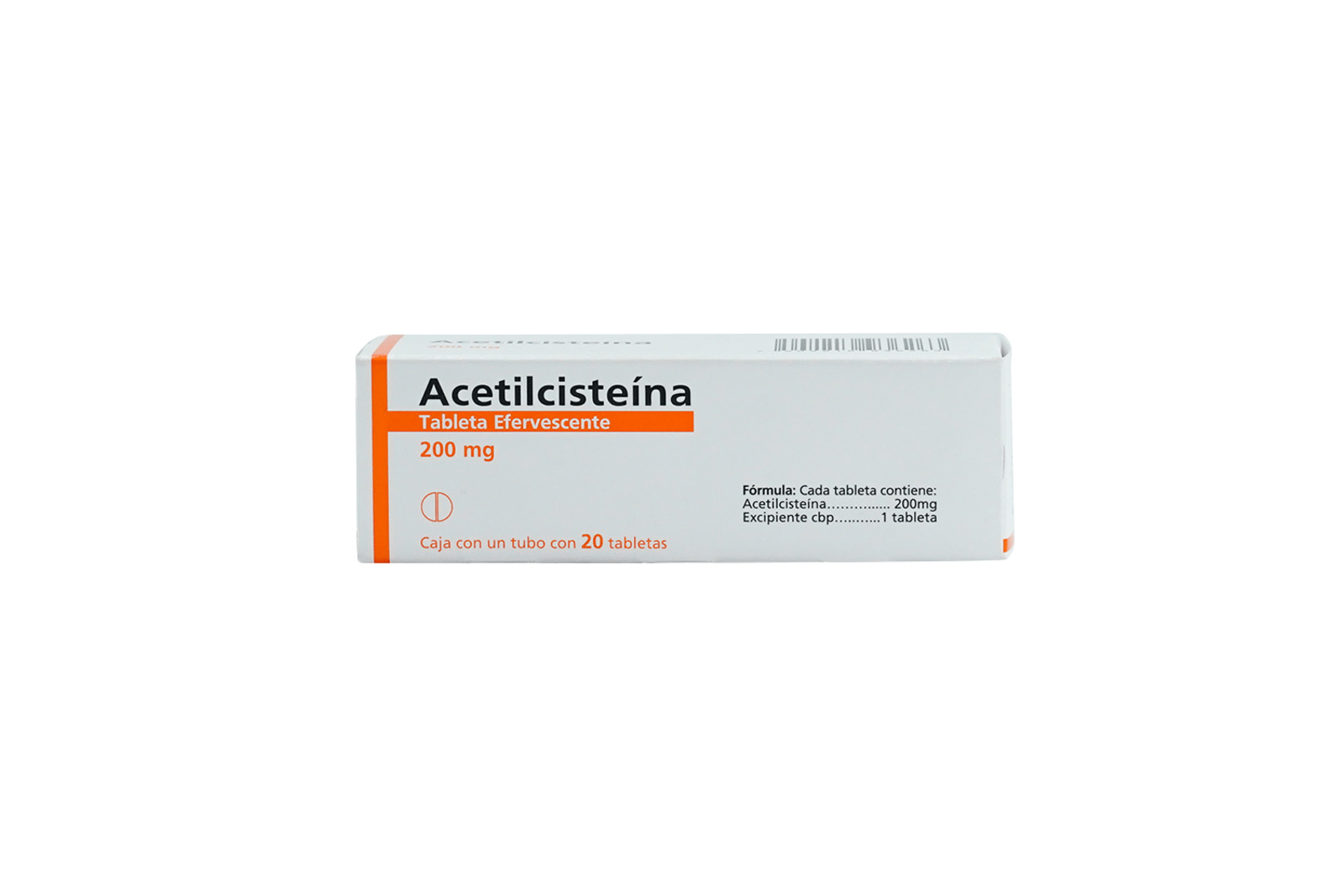 ACETILCISTEÍNA 200MG C/20 TABS EFERVESCENTES SANDOZ