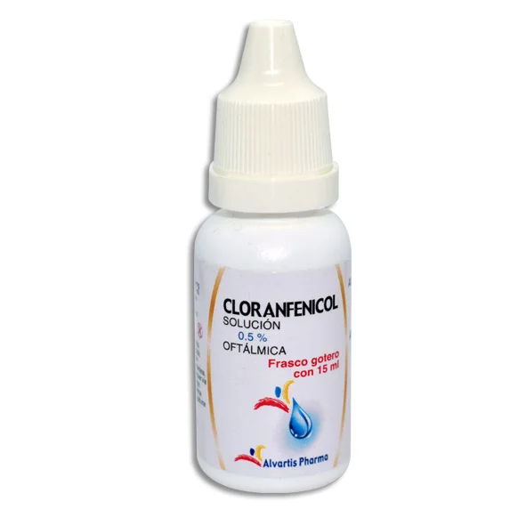 CLORANFENICOL 0.5G/100ML GOTAS 15ML ALVARTIS PHARMA