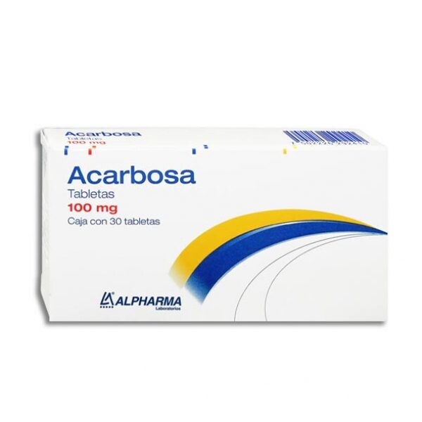 ACARBOSA 100MG C/30 TABS ALPHARMA