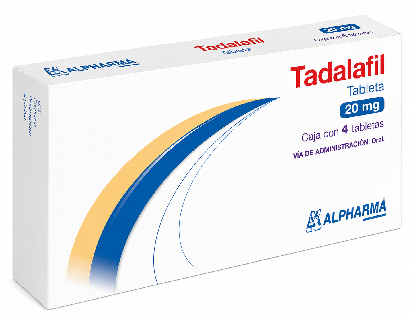 TADALAFIL 20MG C/8 TABS ALPHARMA