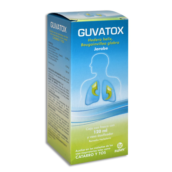 GUVATOX HEDERA HELIX Y BUGAMBILIA 120ML
