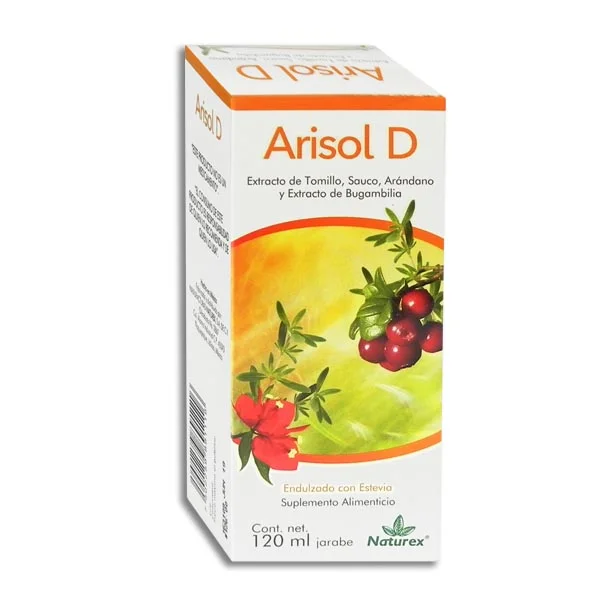 ARISOL D JARABE 120ML