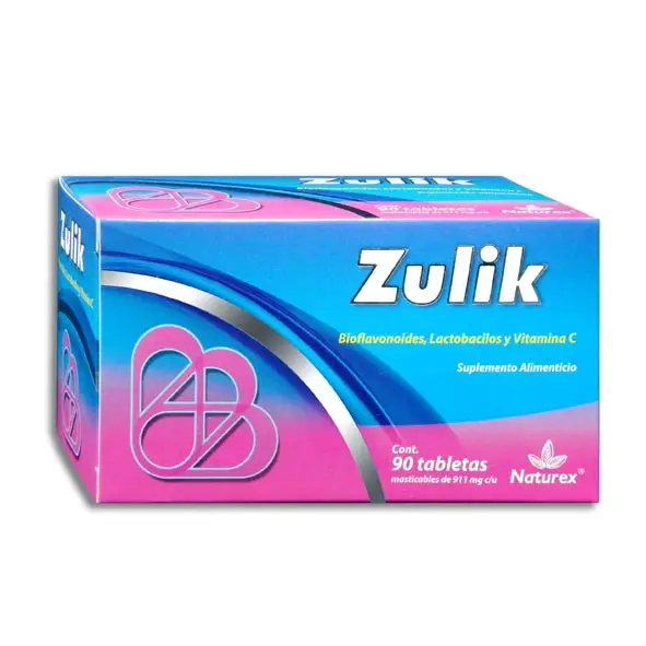 BIOFLAVONAS LACTOBACILOS VITAMINA C C/90 TABS ZULIK