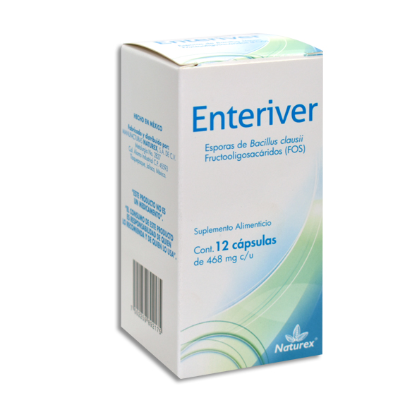 ENTERIVER BACILLUS CALUSII C/12 CAPS