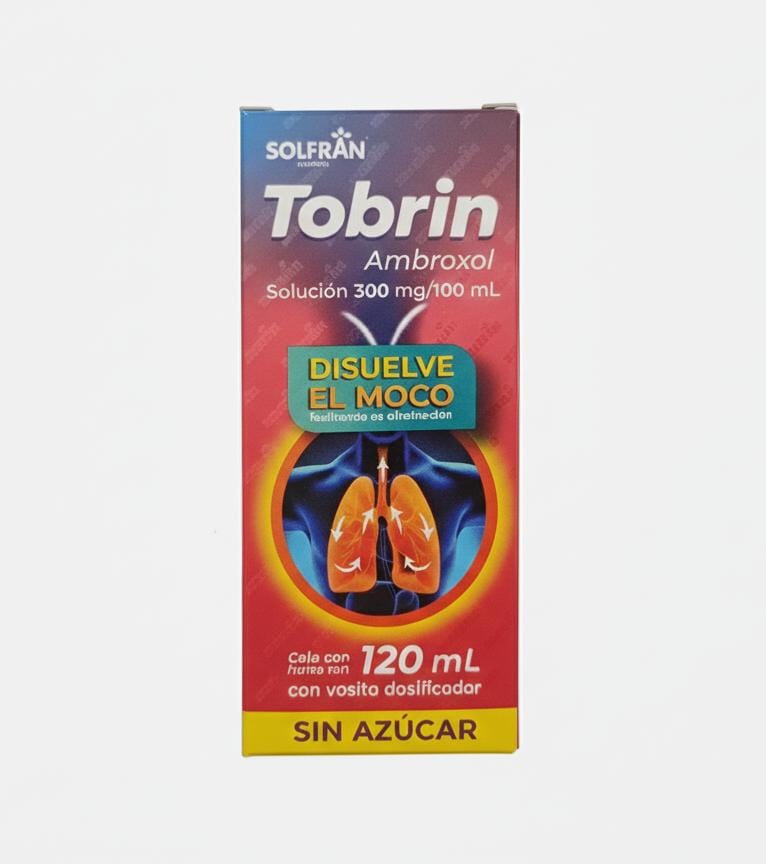 AMBROXOL 300MG/100ML SUSP 120ML TOBRIN