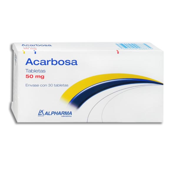 ACARBOSA 50MG C/30 TABS ALPHARMA