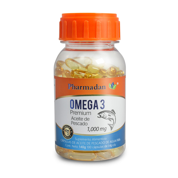 OMEGA 3 1000MG C/100 CAPS PHARMADA