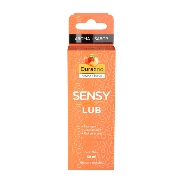 GEL MASAJES SENSY LUB DURAZNO 60ML