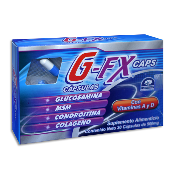 G-FX VITAMINAS GLUCOSAMINA 30 CAPS
