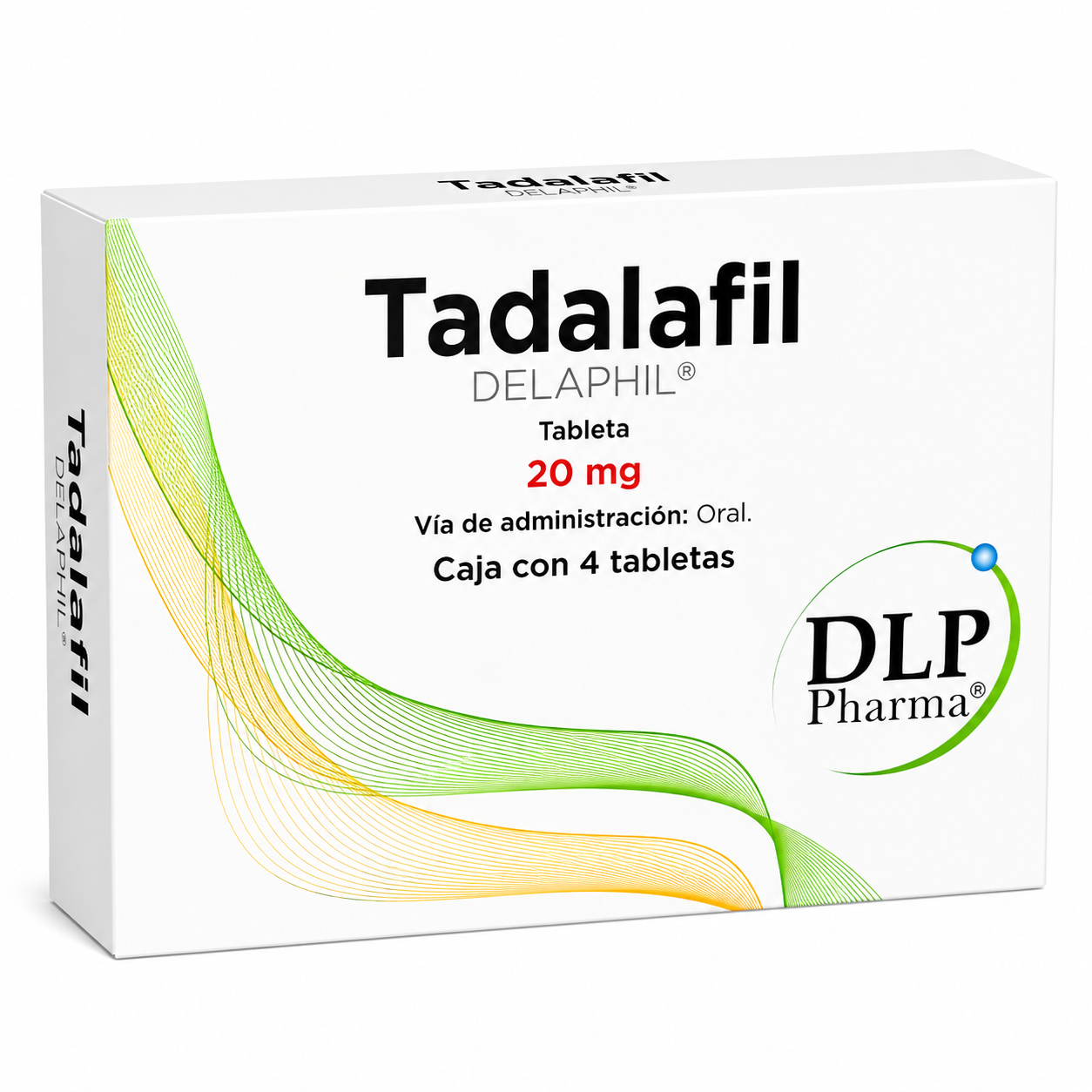 TADALAFIL 20MG/4 TAB DLPHARMA