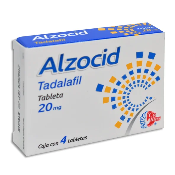 TADALAFIL 20MG C/8 TABS ALZOCID