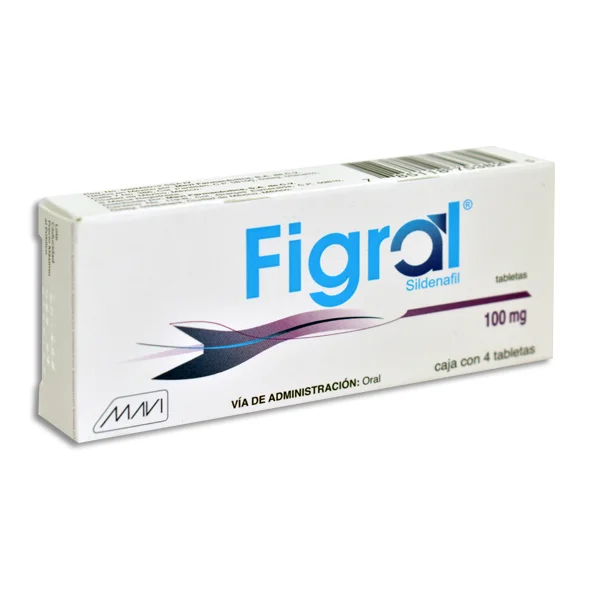 SILDENAFIL 100MG C/4 TABS FIGRAL