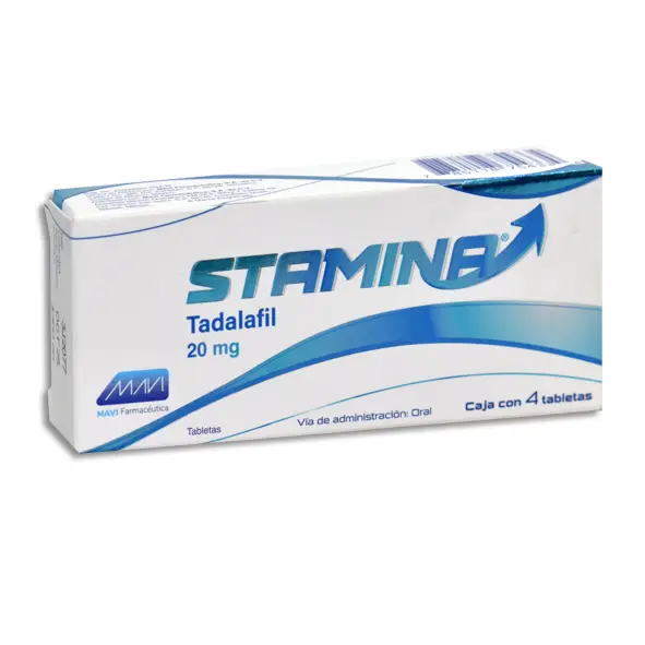 TADALAFIL 20MG C/4 TABS STAMINA