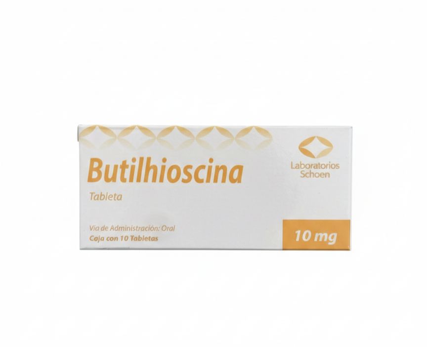 BUTILHIOSCINA 10MG C/10 TABS SCHOEN